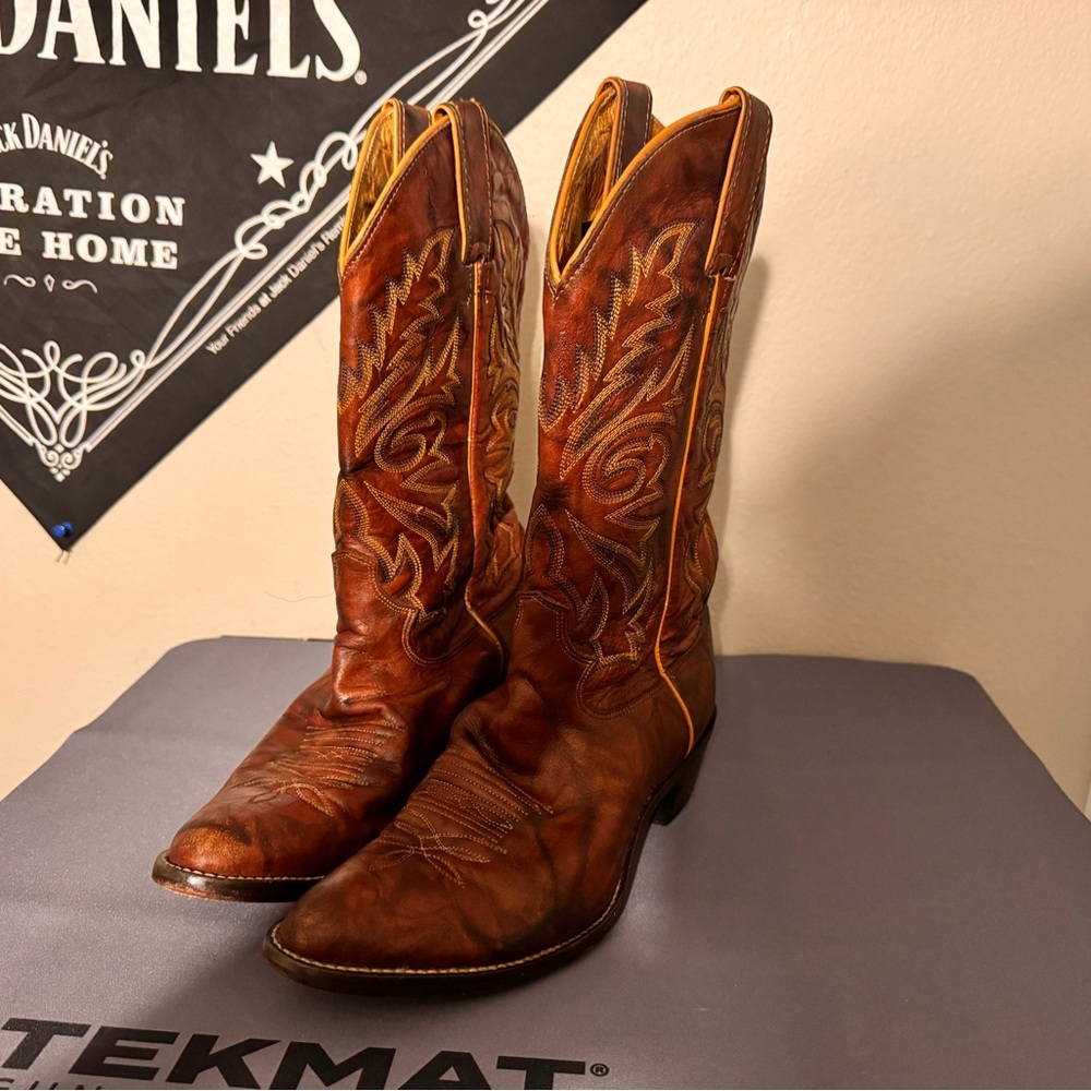 Women’s Justin Brown Western Cowboy Boots